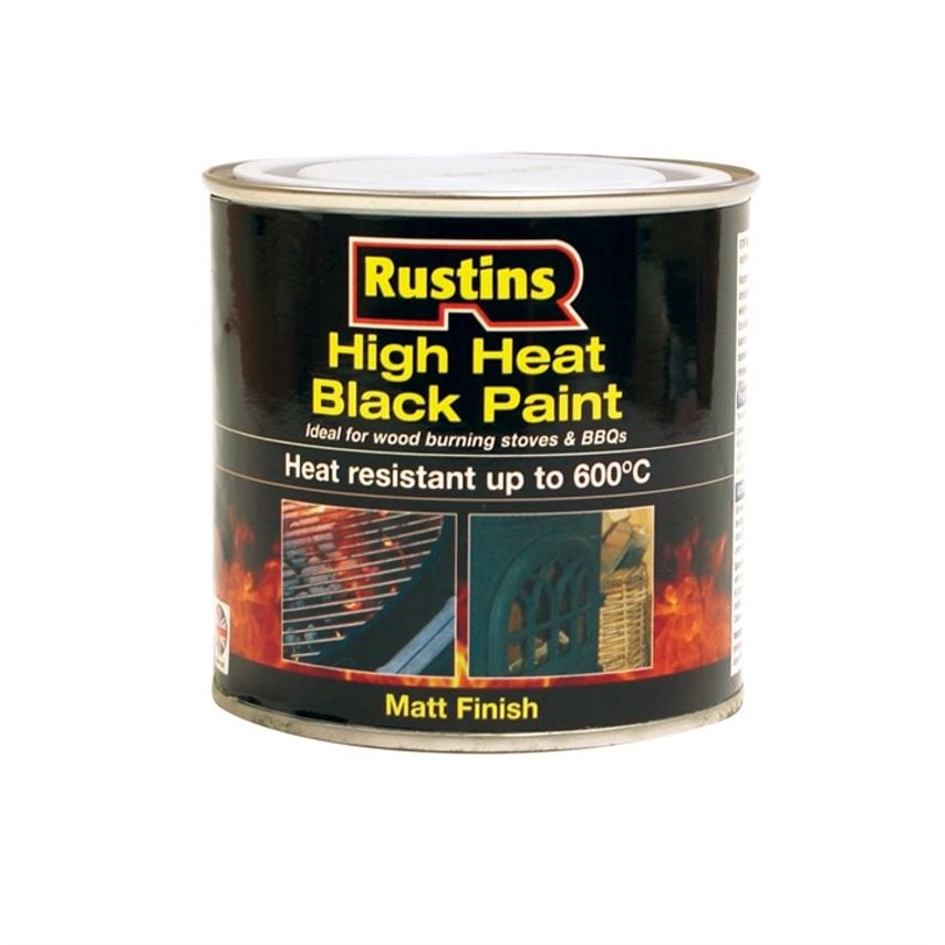 High Heat Black Paint 250ml (HRBL250)