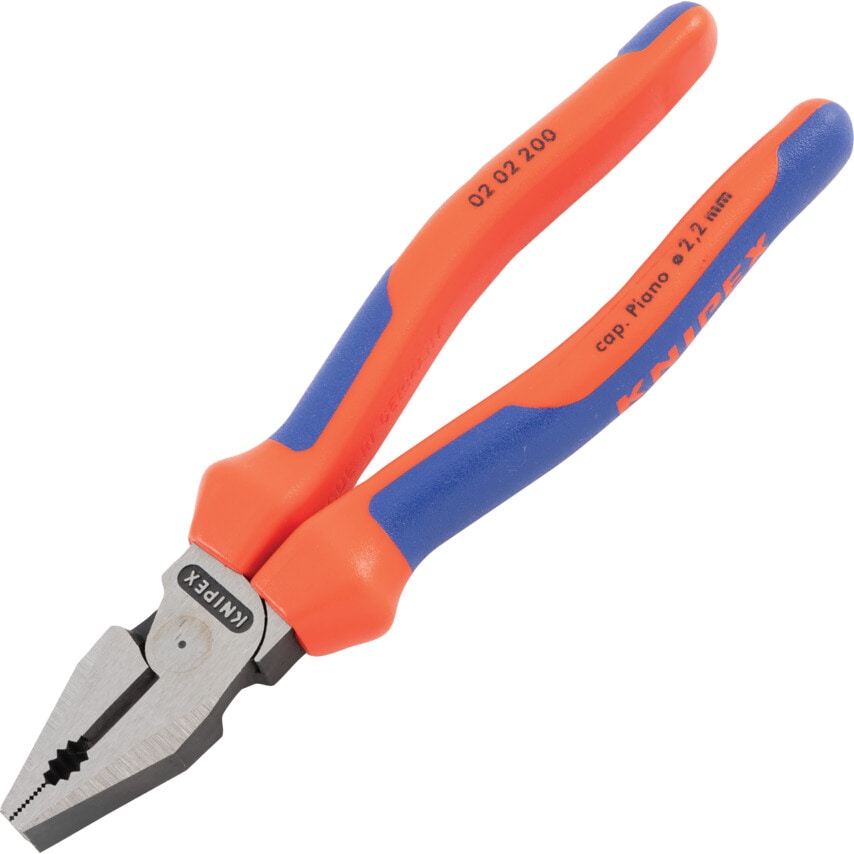 High Leverage Black Atramentised Combination Plier 200mm