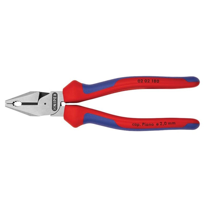 High Leverage Combination Pliers Multi-Component Grip 180mm KPX0202180