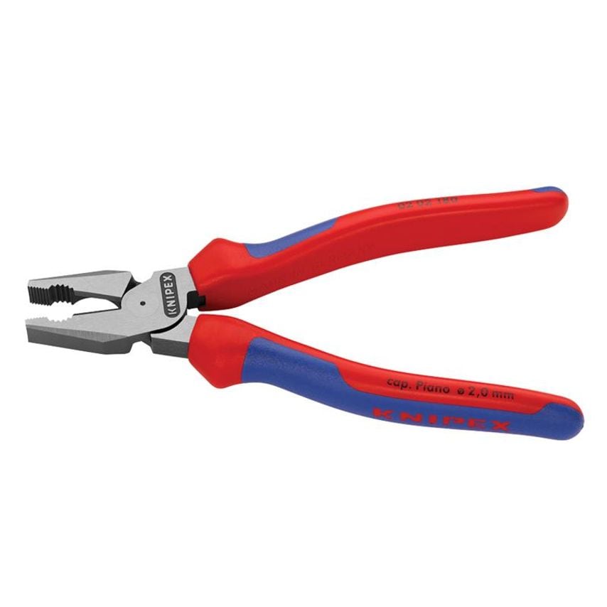 High Leverage Combination Pliers Multi-Component Grip 180mm KPX0202180