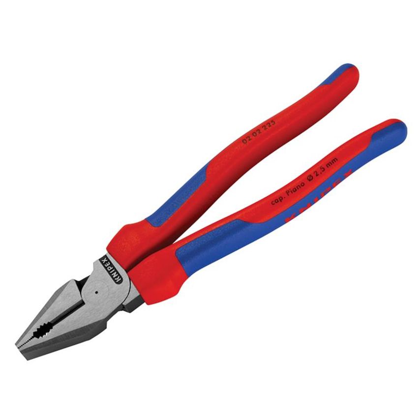 High Leverage Combination Pliers Multi-Component Grip 225mm KPX0202225