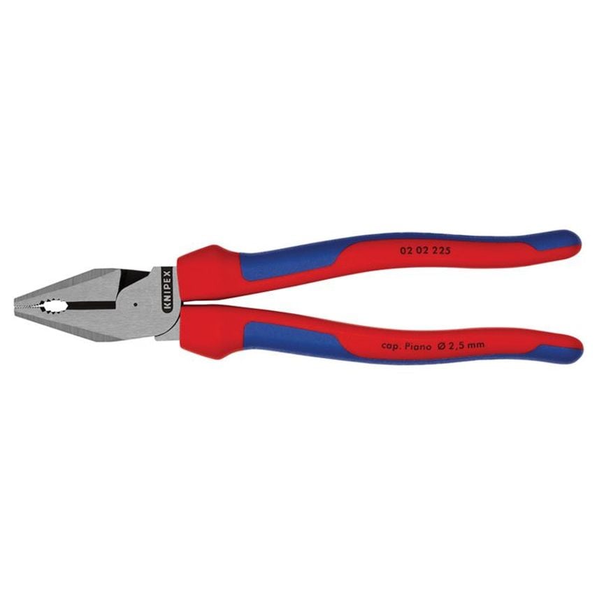 High Leverage Combination Pliers Multi-Component Grip 225mm KPX0202225