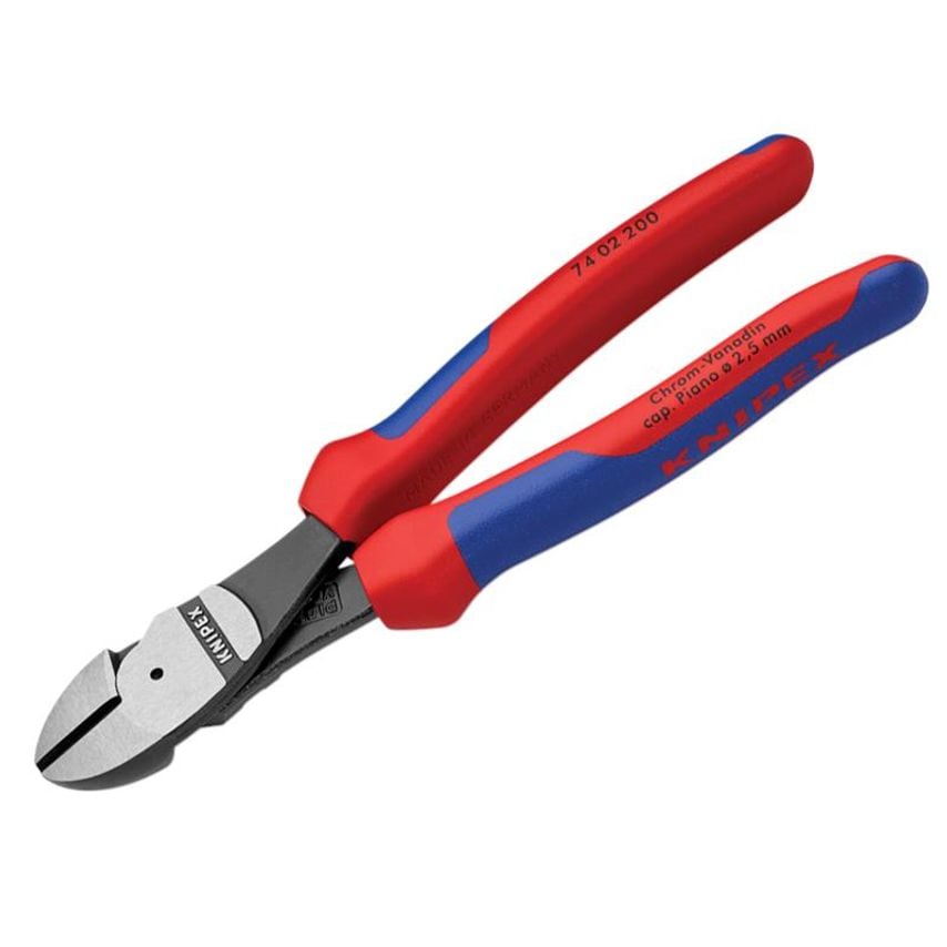 High Leverage Diagonal Cutters Multi-Component Grip 200mm KPX7402200