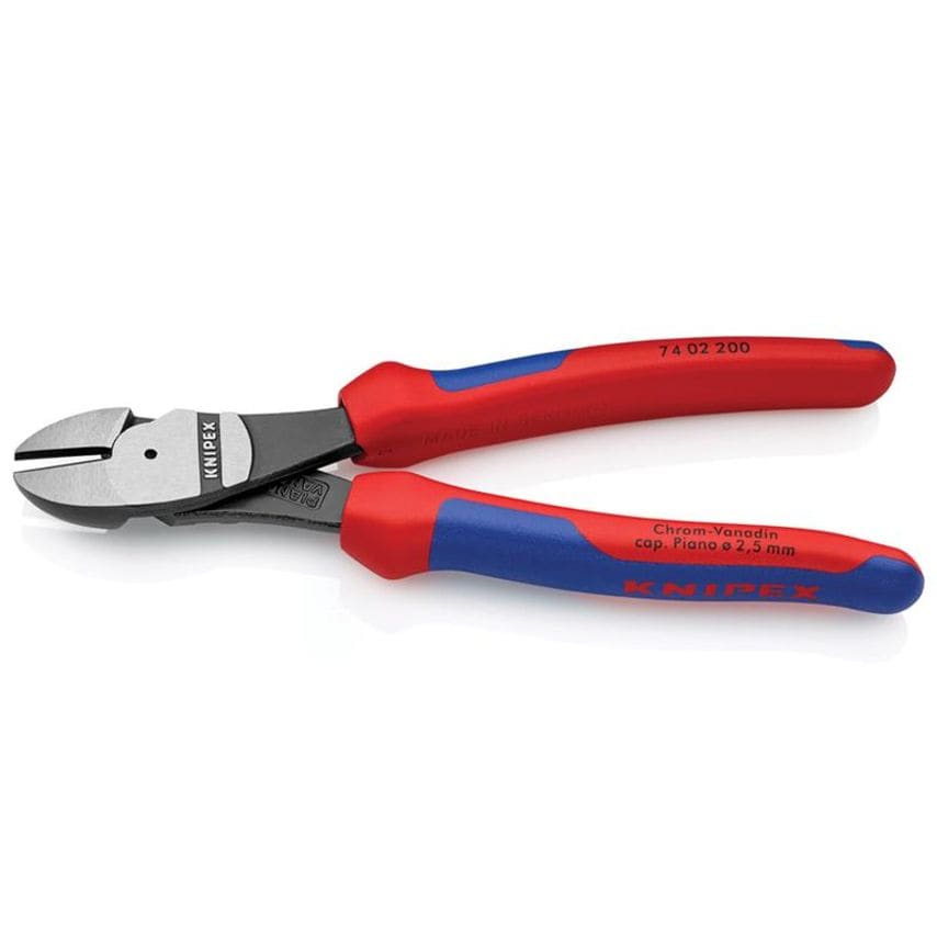 High Leverage Diagonal Cutters Multi-Component Grip 200mm KPX7402200