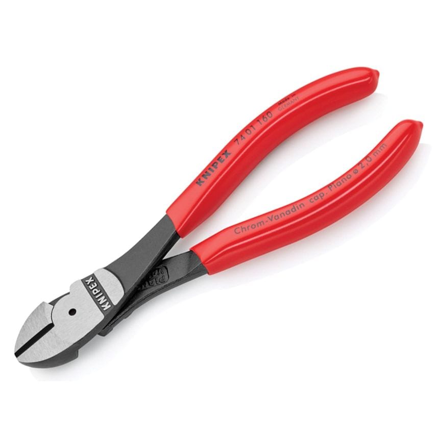 High Leverage Diagonal Cutters PVC Grip 200mm (8in)