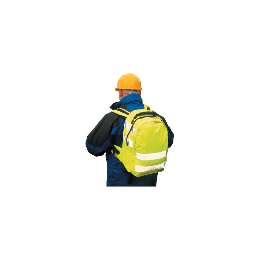 Hi-visibility Yellow Rucksack EN470 25L Capacity