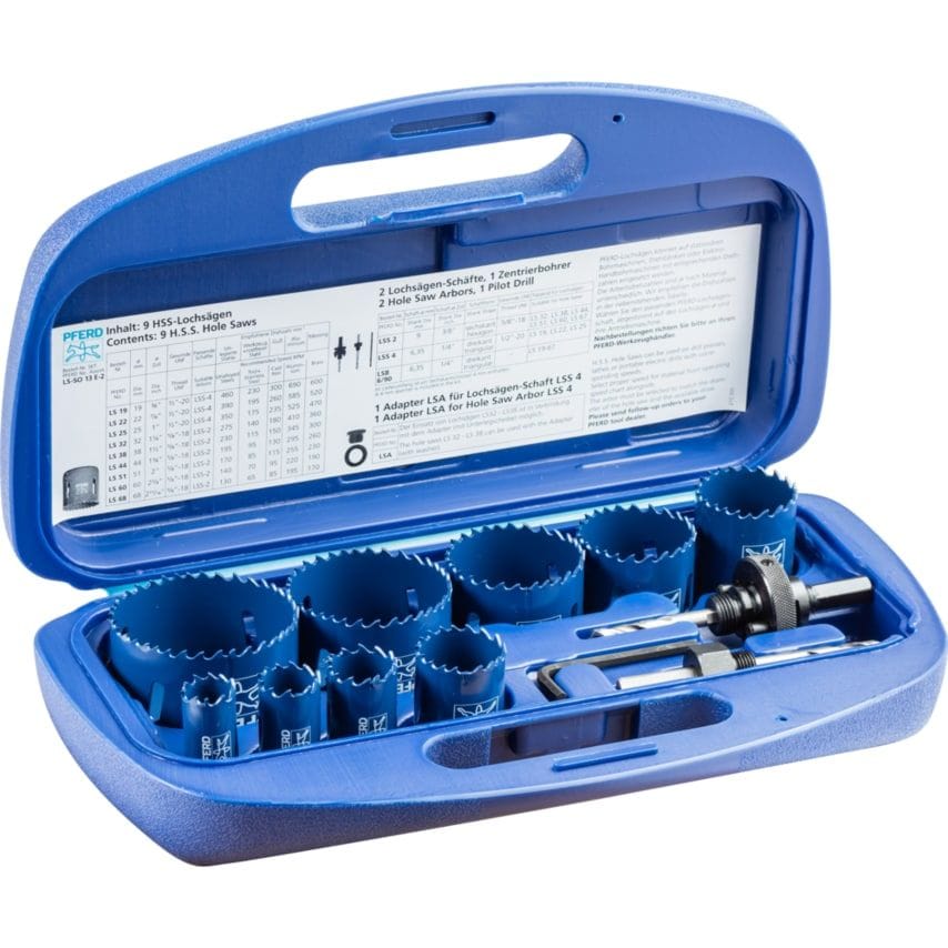 Hole Saw Set LS-SO 13 E-2