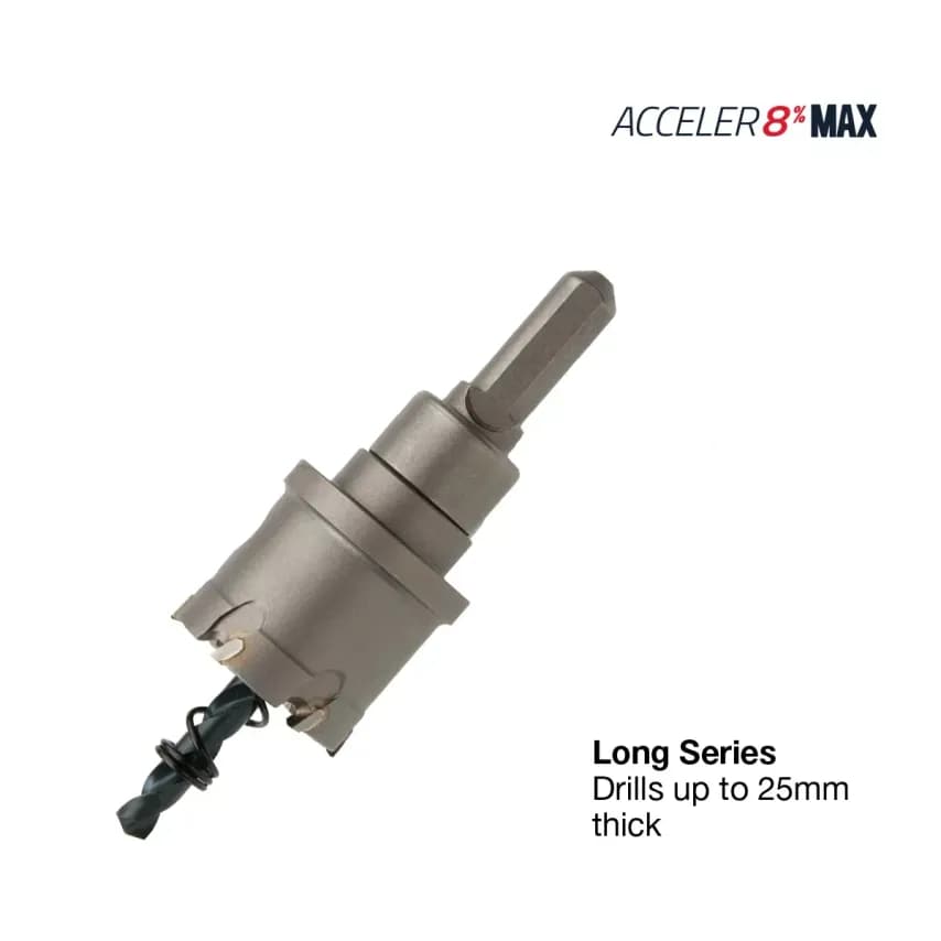 Holesaw ACCELER8 Max Carbide Tipped 16mm Long