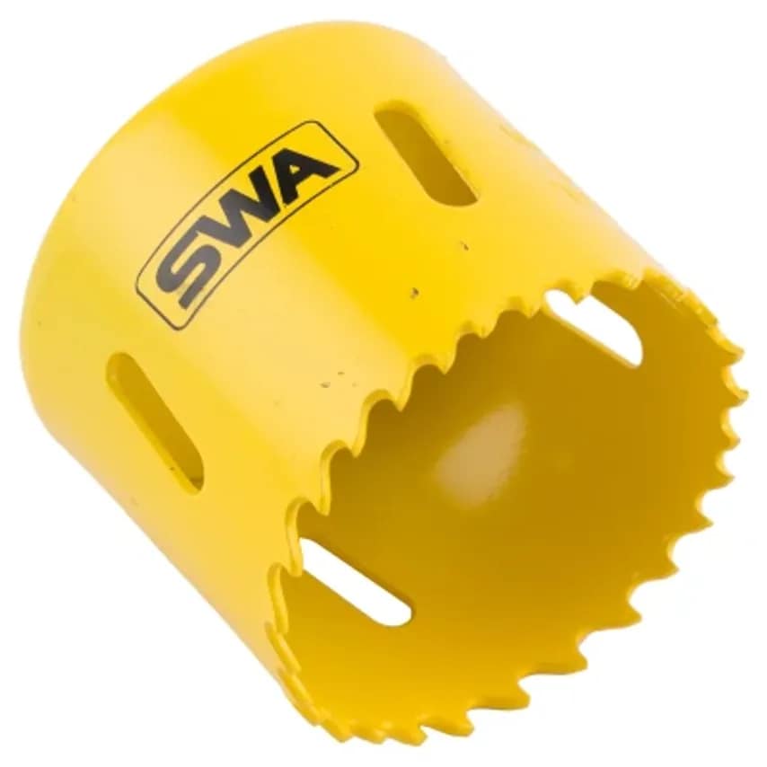 Holesaw Bi-metallic 57mm Yellow Steel