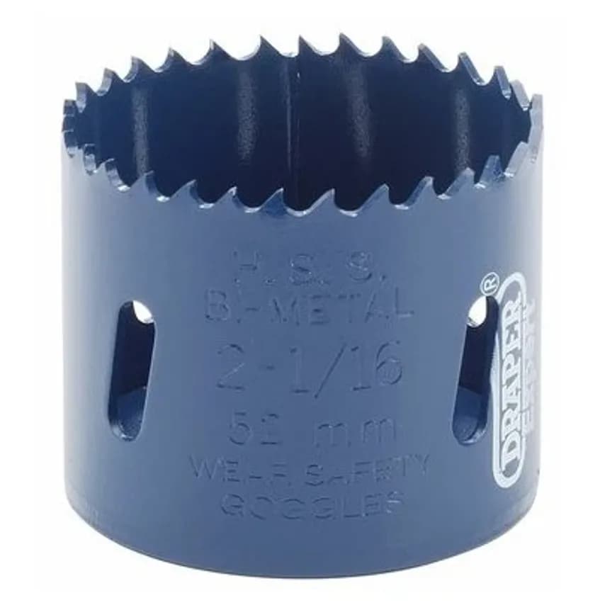 Holesaw HSS Bi-Metal M3 52mm Steel