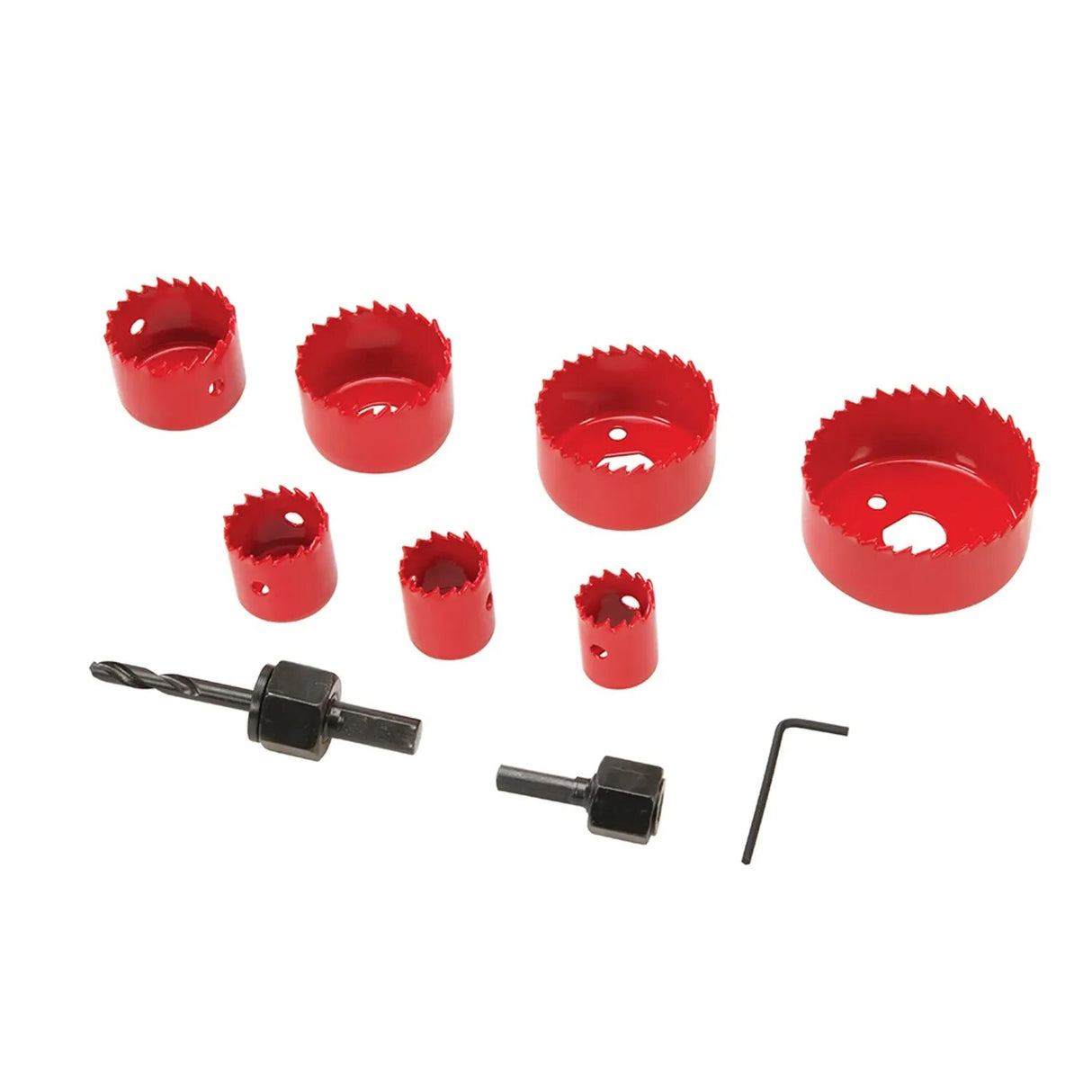 Holesaw Kit 11 Piece 21 - 64mm Dia
