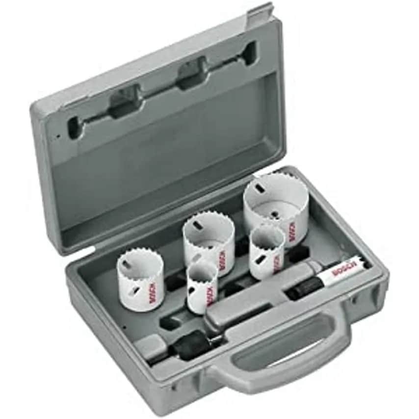 Holesaw Set Electricians of 8 Pieces
