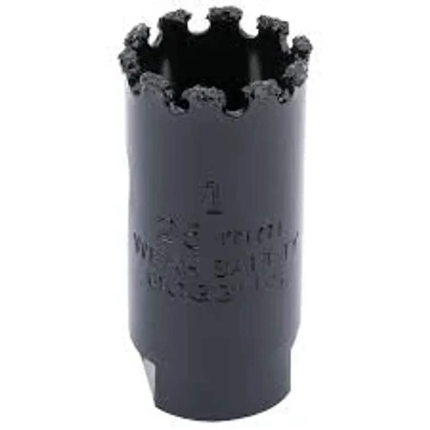 Holesaw Tungsten Carbide Tipped Grit 25mm Steel