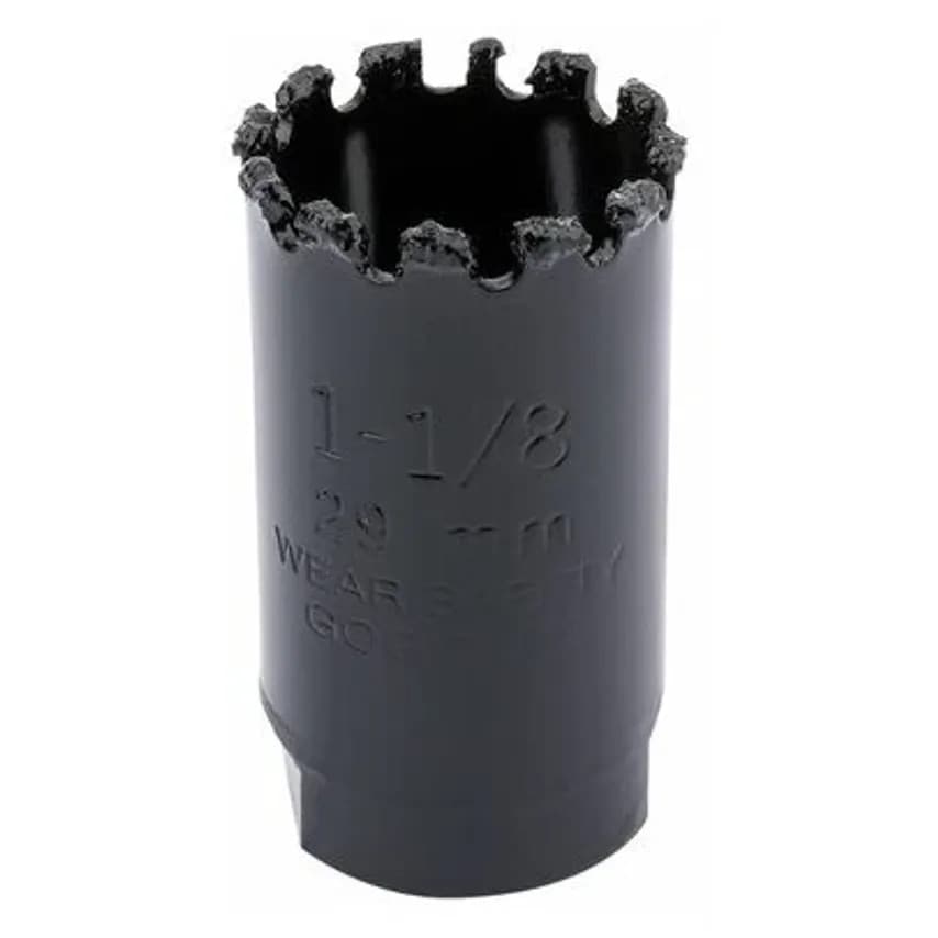 Holesaw Tungsten Carbide Tipped Grit 29mm Steel