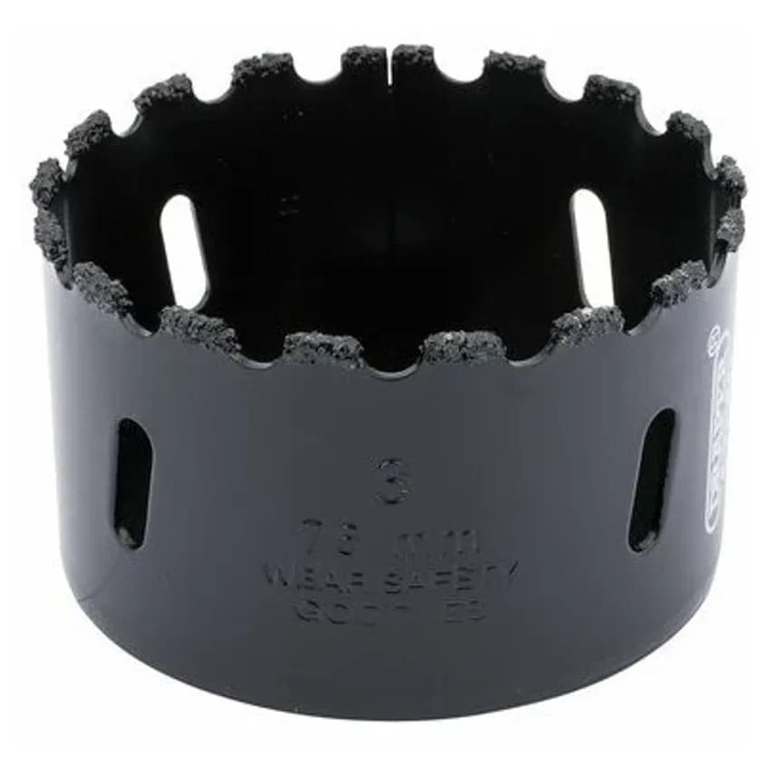 Holesaw Tungsten Carbide Tipped Grit 76mm Steel
