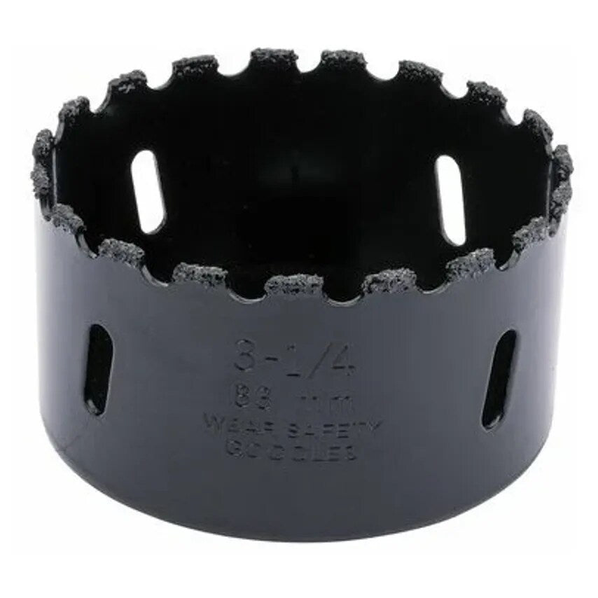 Holesaw Tungsten Carbide Tipped Grit 83mm Steel