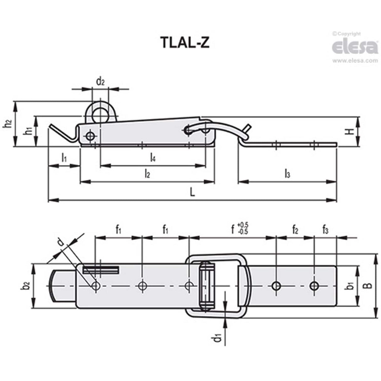 Hook Clamp-TLAL.Z-16.4/102+R