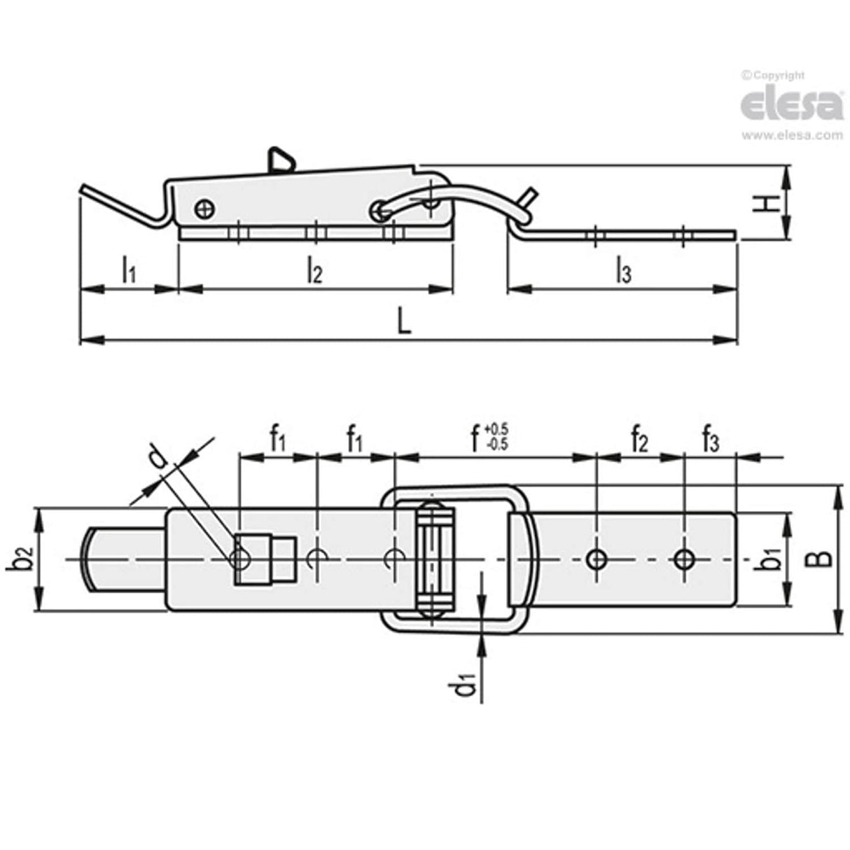 Hook Clamp-TLAS.SST-16.4/102+R