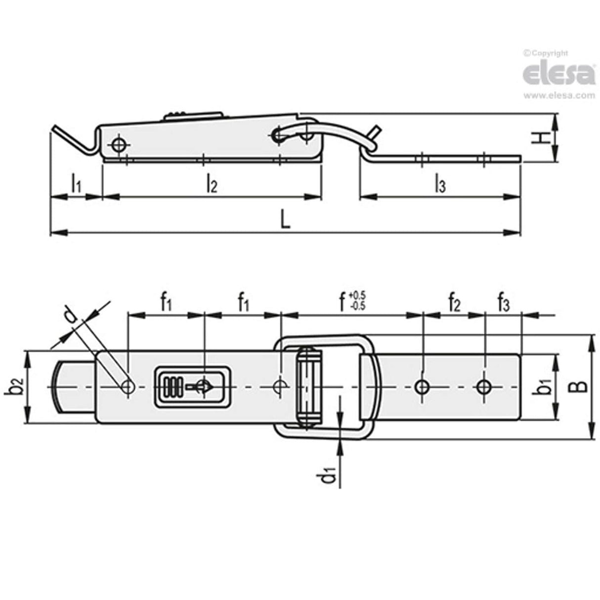 Hook Clamp-TLAS.SST-30/193.5+R