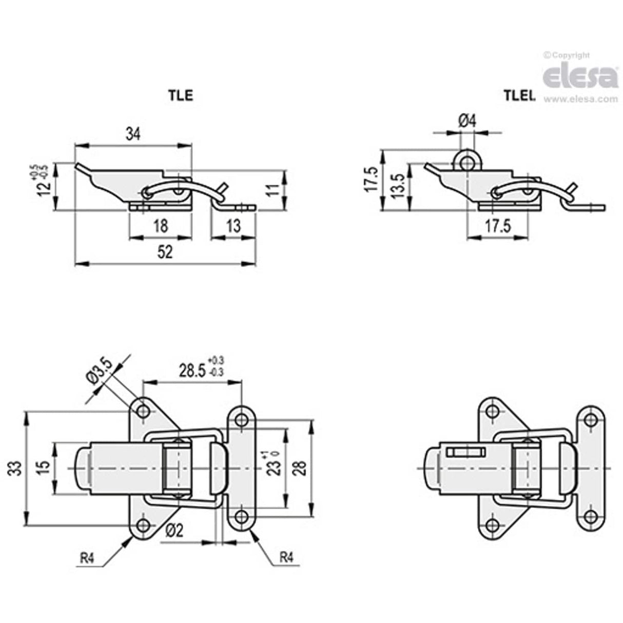 Hook Clamp-TLE.Z-15/52+R