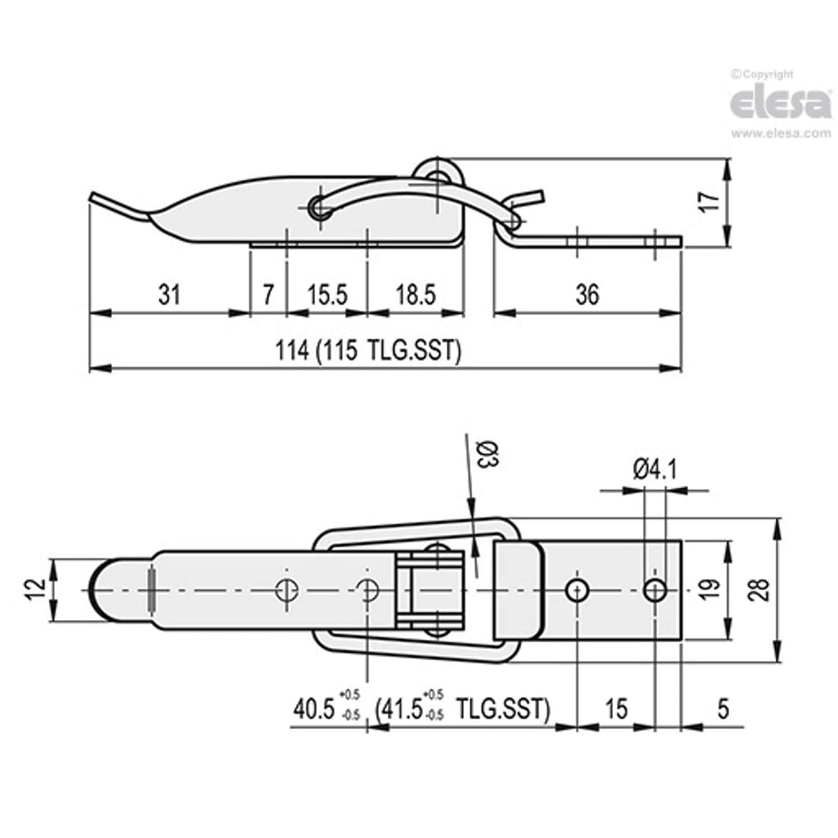 Hook Clamp-TLG.Z-12/114+R