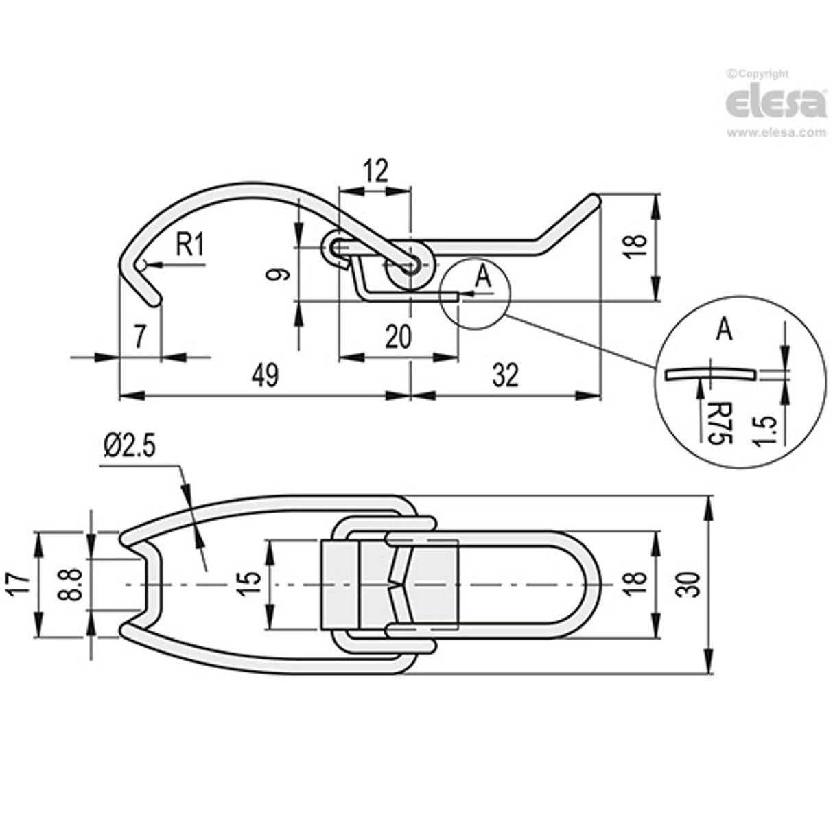 Hook Clamp-TLY.Z-30/81