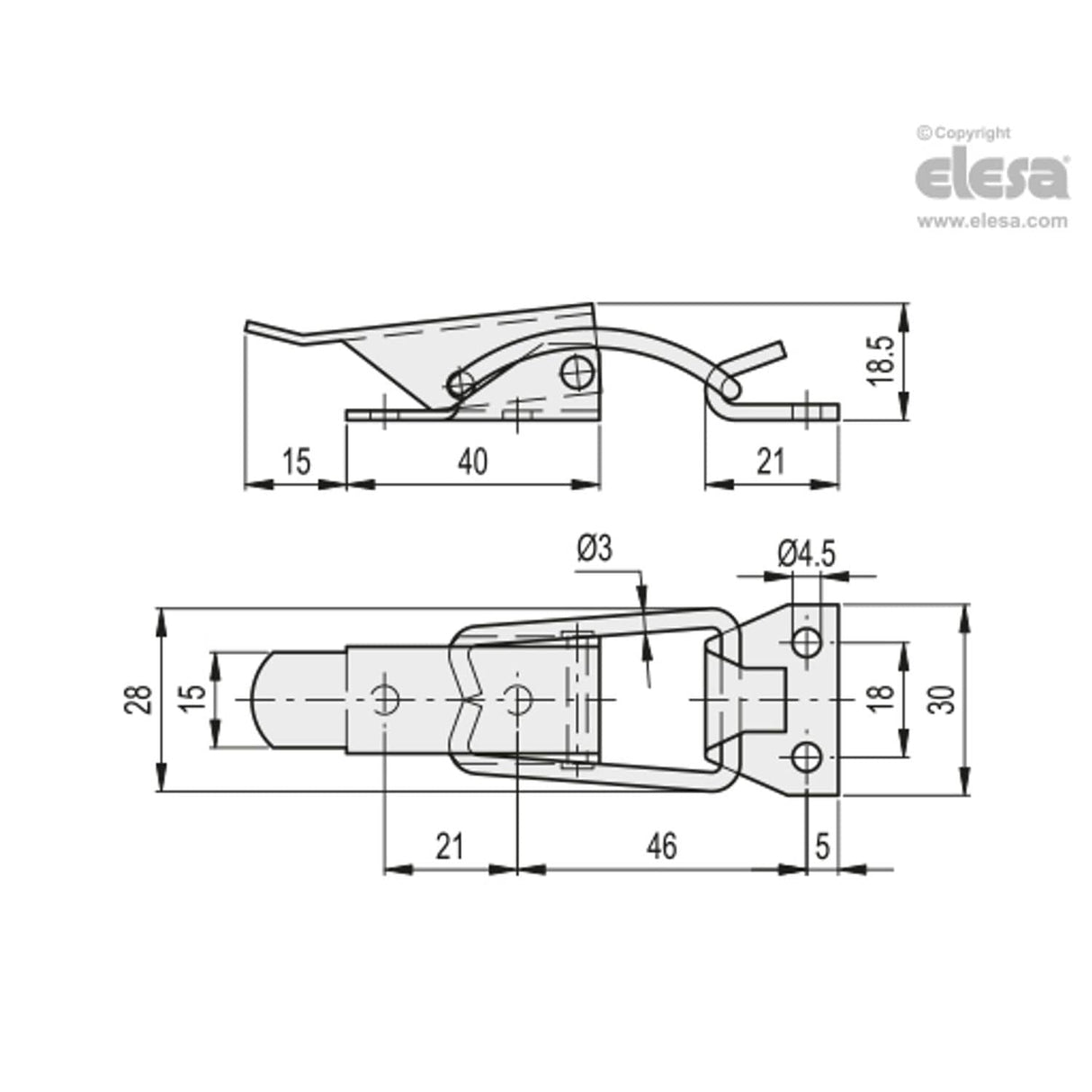 Hook Clamp-TLZ.Z-16/93+R