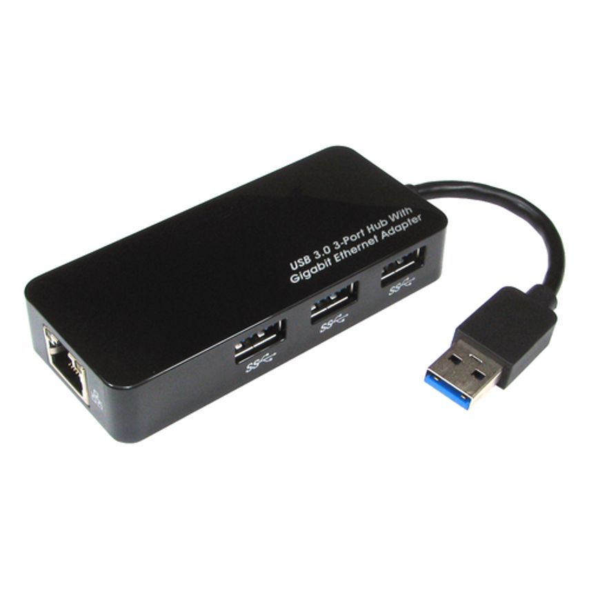 Hub NEWL 3.0 Gigbit ETH ADP+3 Port USB Hub
