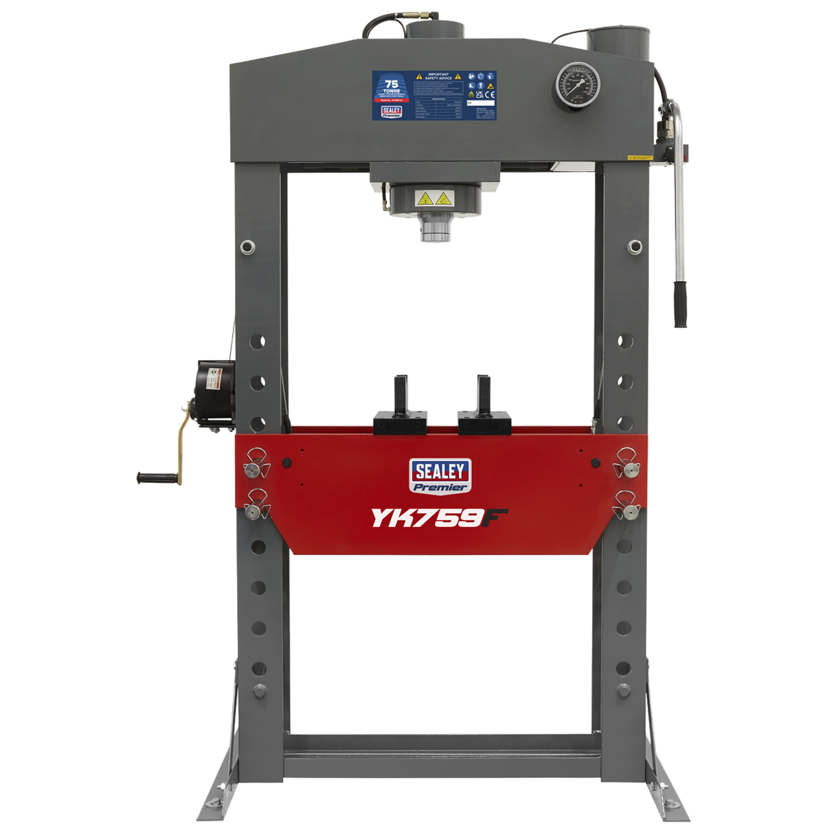 Hydraulic Press 75-Tonne Floor Type
