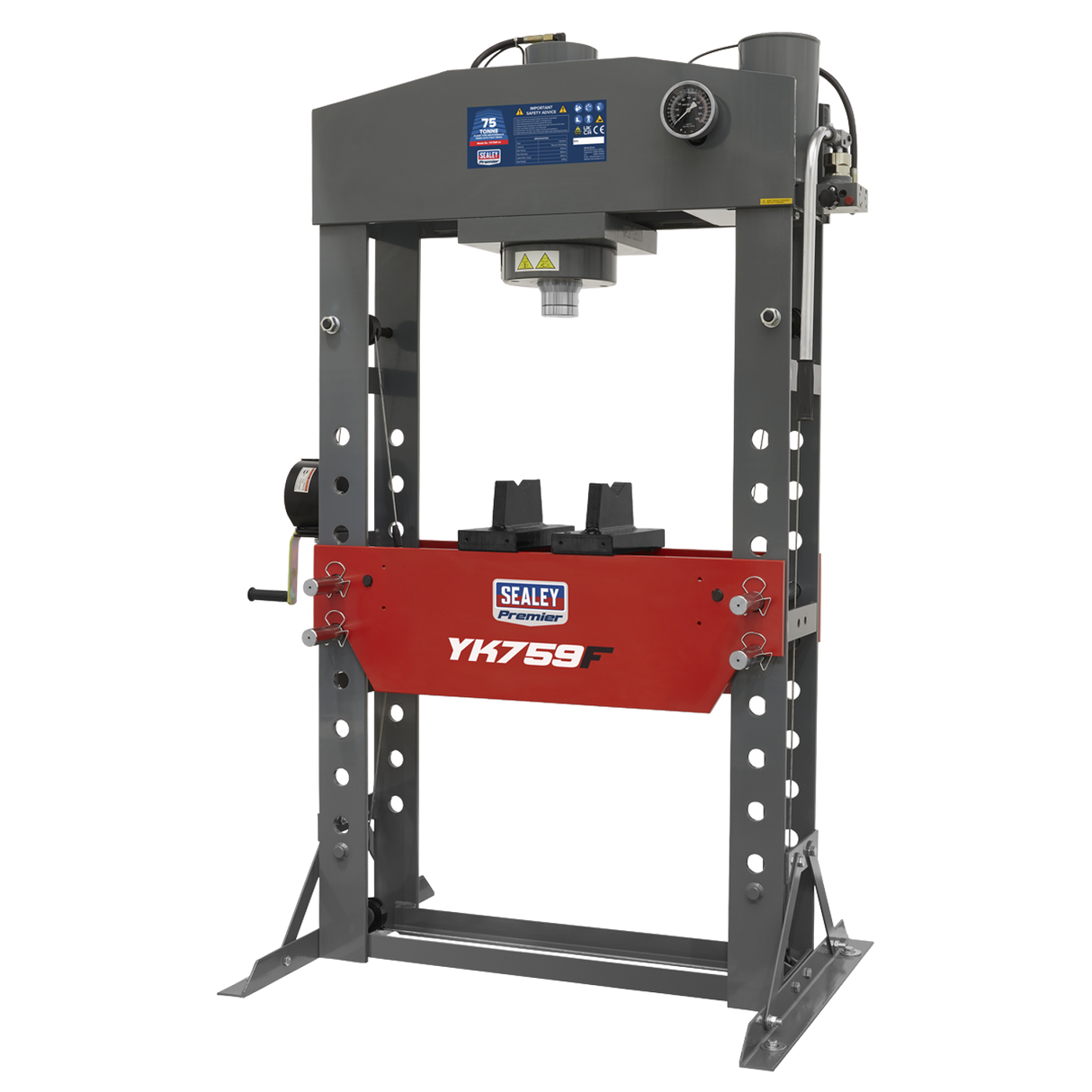 Hydraulic Press 75-Tonne Floor Type