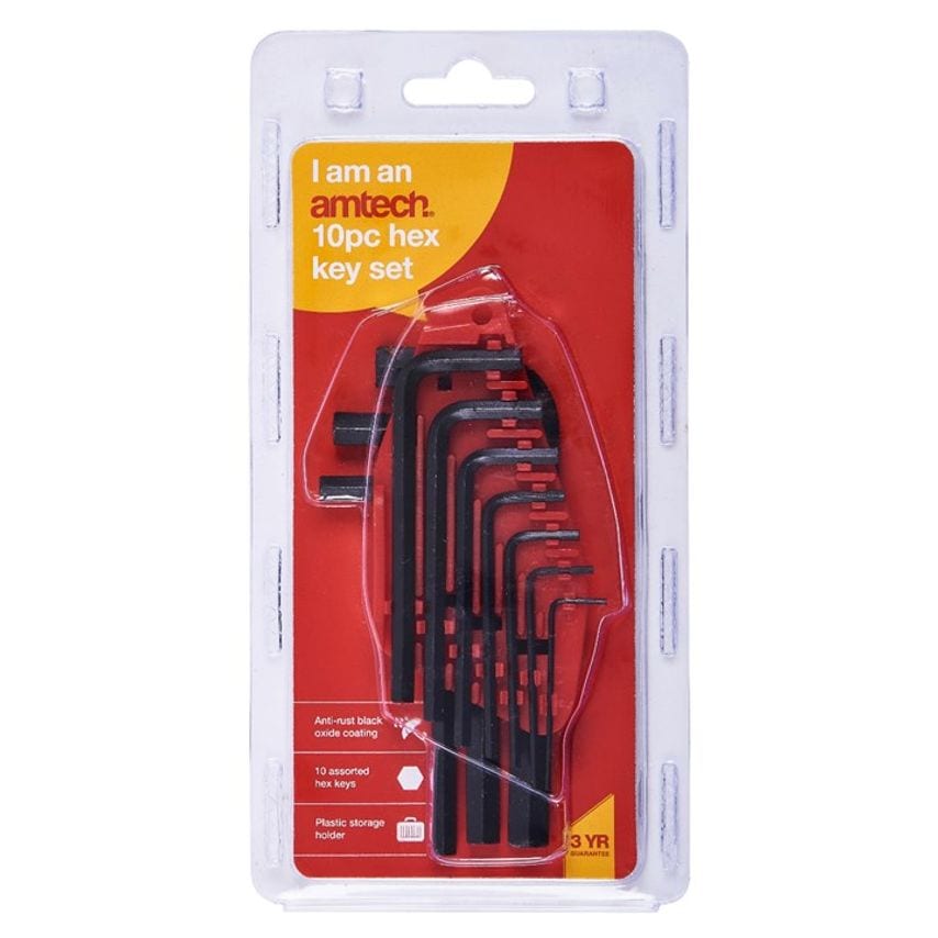 I8770 10 Piece Hex Key Set