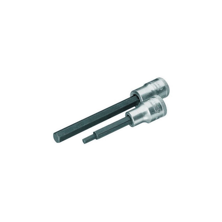 IN19L 8mm x 1/2" Square Drive Hexagon Bit x 120mm