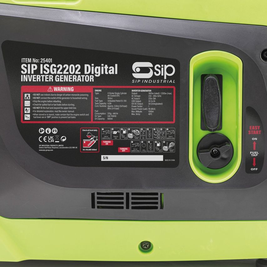 ISG2202 Digital Inverter Generator