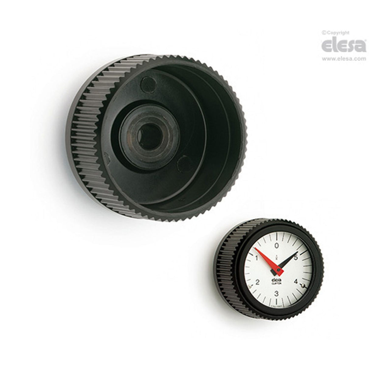 IZN-XX Knurled knobs for position indicators technopolymer IZN.80-GXX2 A-12