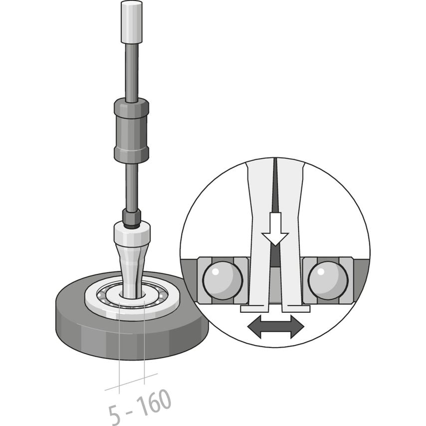Impact Bearing Puller - 8039010