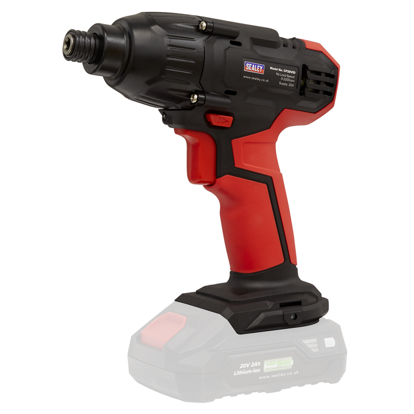Impact Driver Kit 1/4" Hex Drive 20V - 2 Batteries