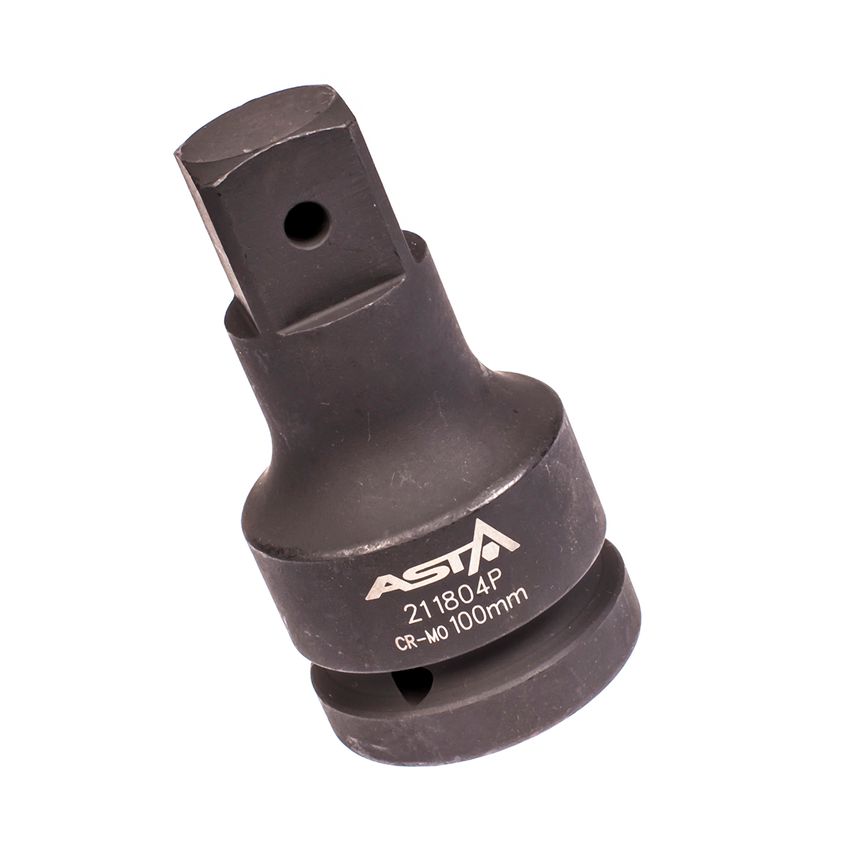 Impact Extension Bar 100mm 1" Drive (Cr-Mo) Driveilled Head for Pin & Ring