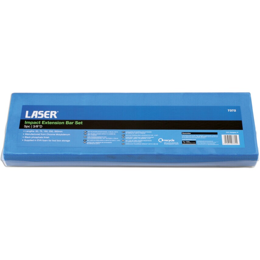 Impact Extension Bar Set 1/2inch Drive 5-Piece