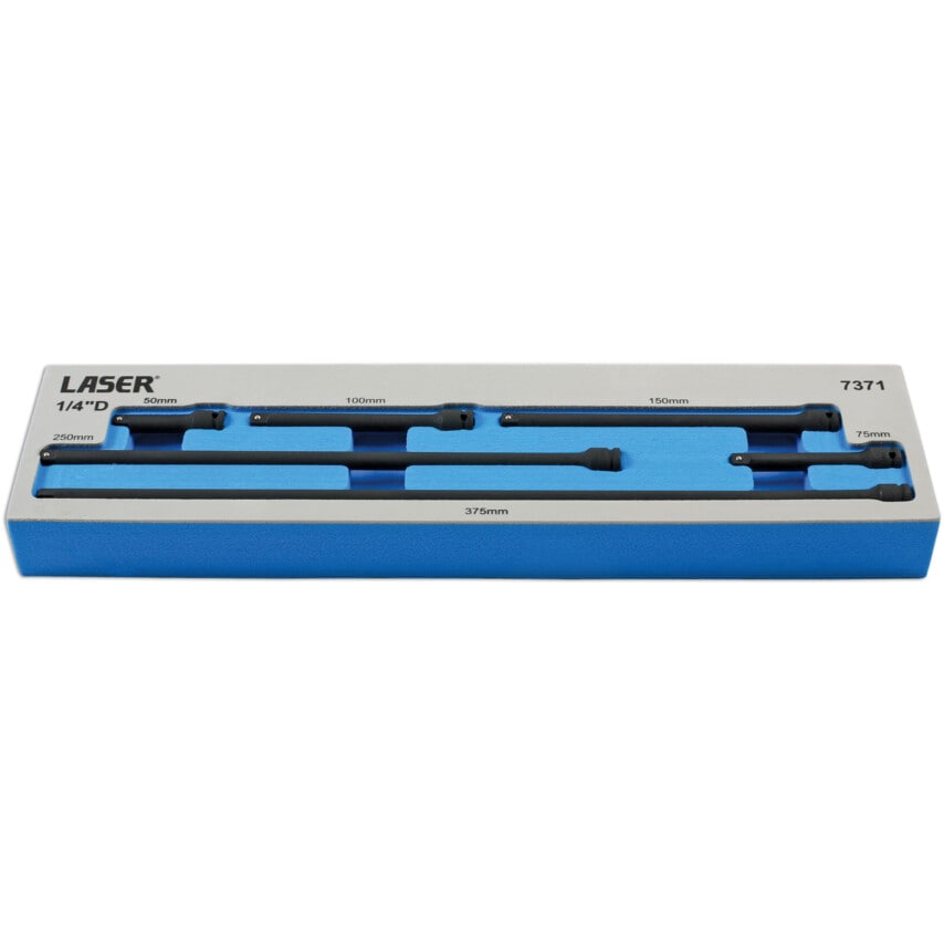 Impact Extension Bar Set 1/4inch Drive 6-Piece