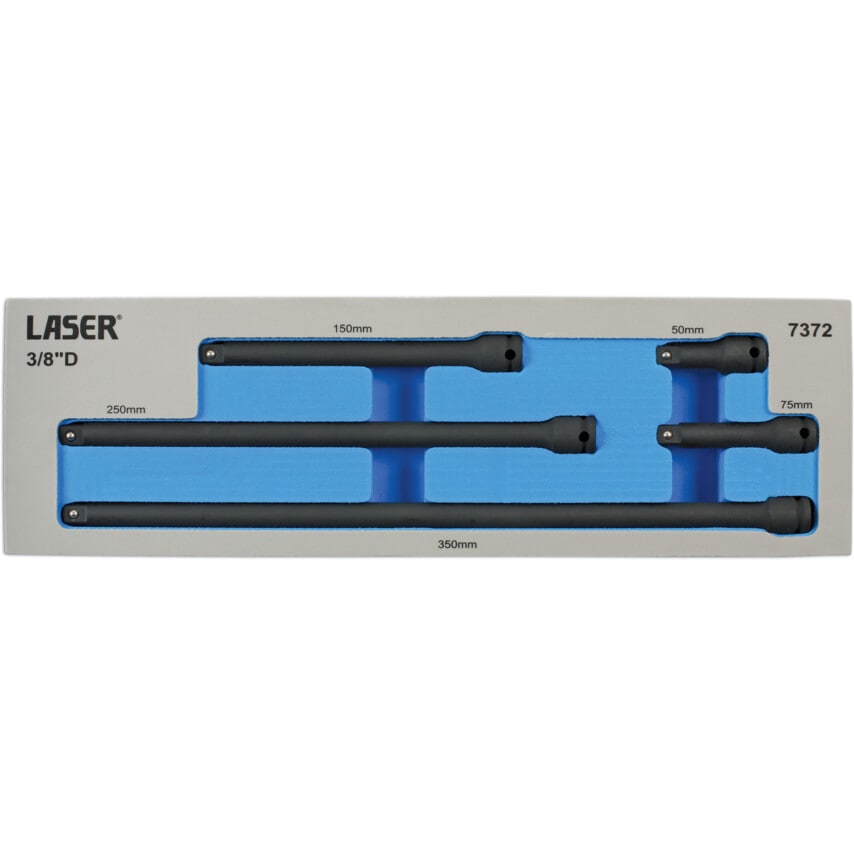 Impact Extension Bar Set 3/8inch Drive 5-Piece