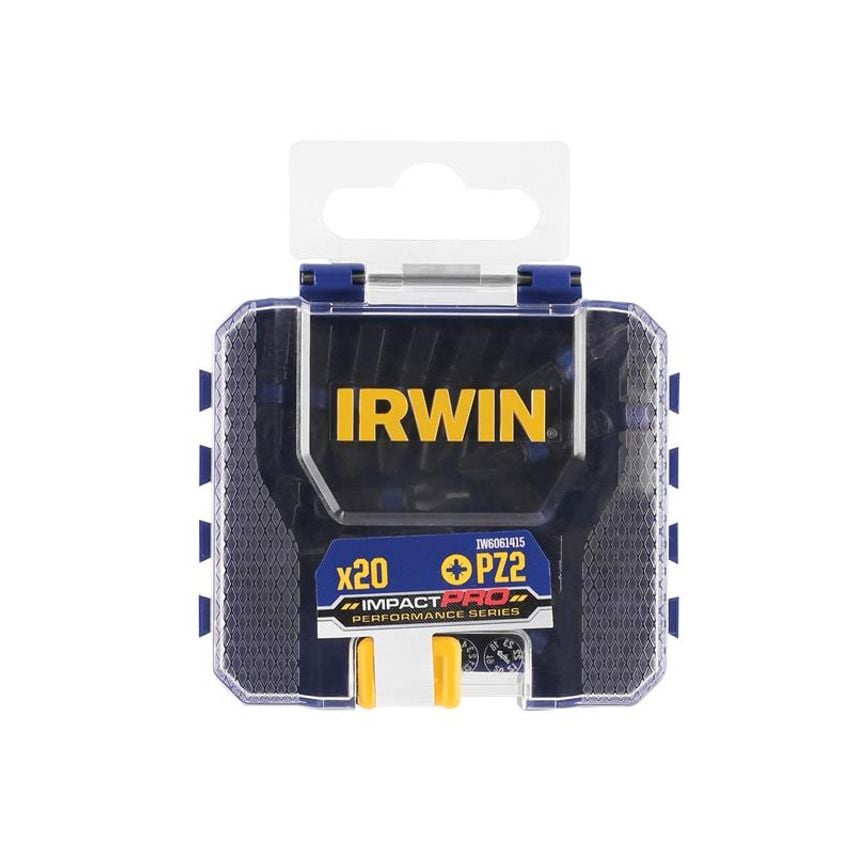 Impact Pro Performance Screwdriver Bits PZ2 25mm (Pack 20) IRWIW6061415