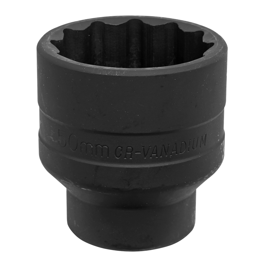 Impact Socket 50mm Bi-hex 3/4" Square Drive