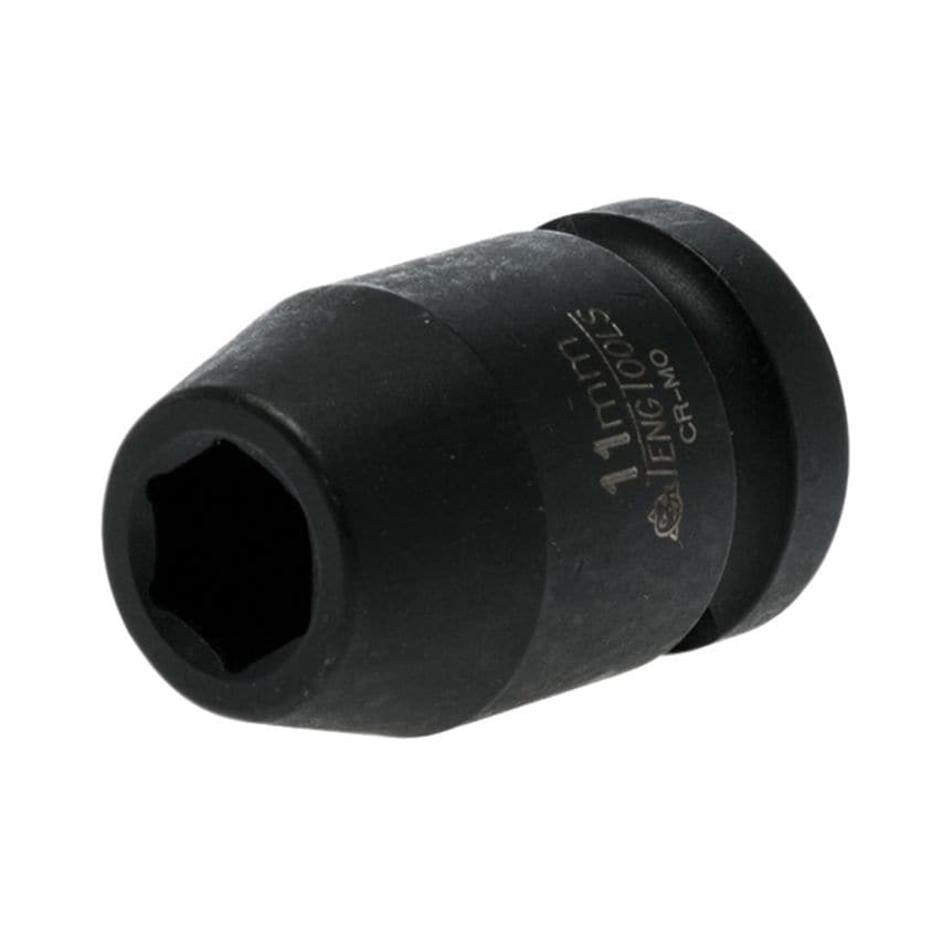 Impact Socket Hexagon 6-Point 1/2in Drive 11mm TEN920511N