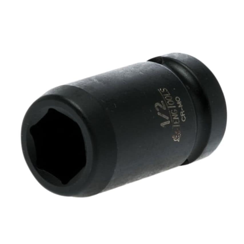 Impact Socket Hexagon 6-Point 1/2in Drive 1/2in