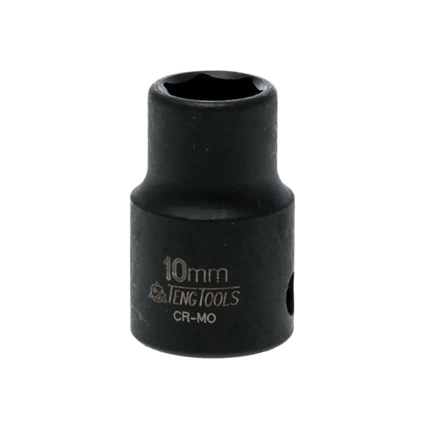 Impact Socket Hexagon 6-Point 3/8in Drive 10mm TEN980510
