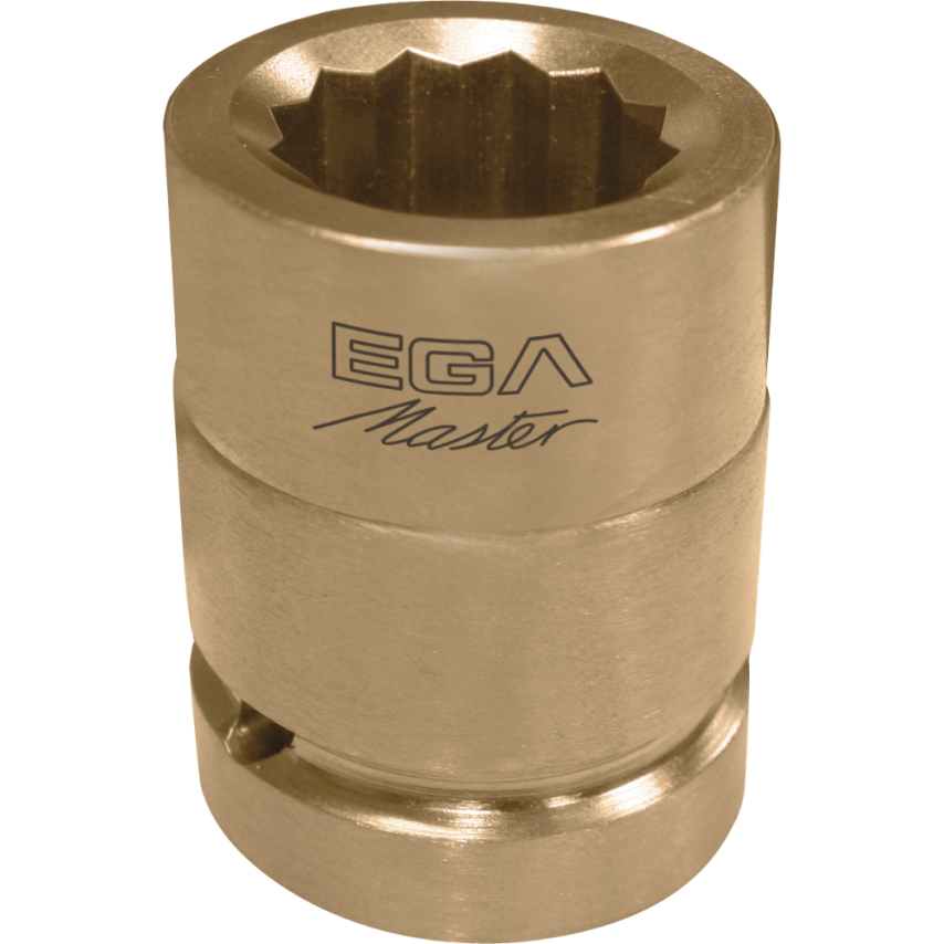 Impact Socket Wrench 1" - 2.3/8" Non Sparking Al-Bron (12 Edges)