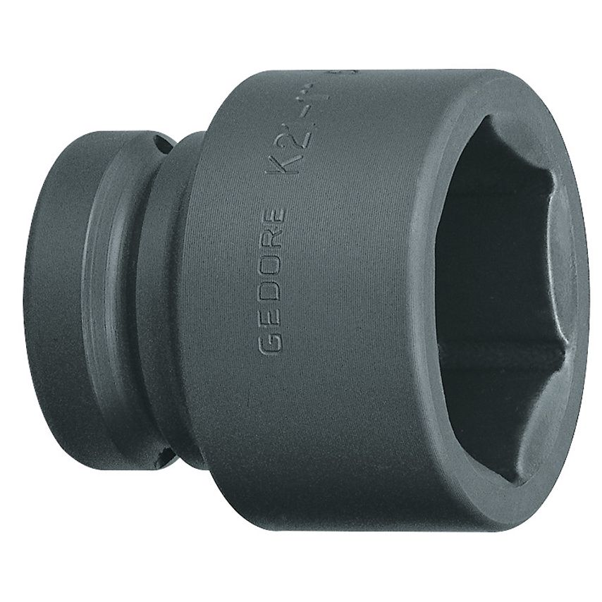 Impact socket 1" hexagon 1.7/16"