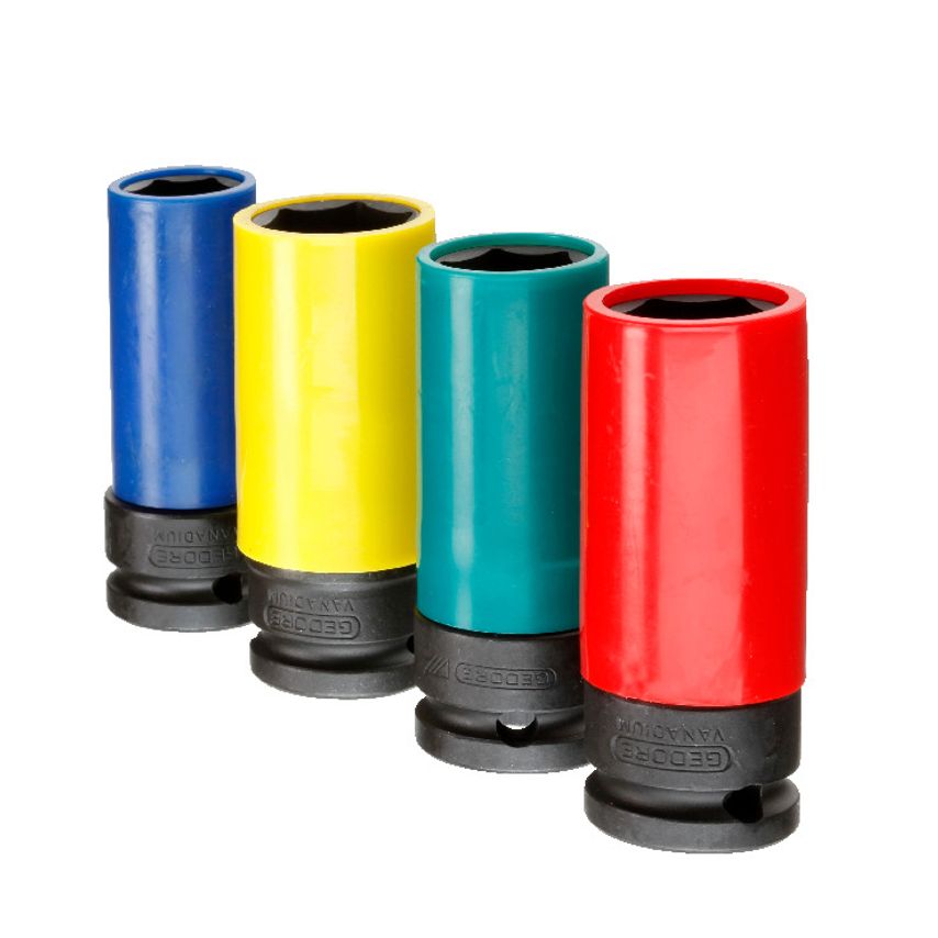 Impact socket set 1/2" 4 pcs