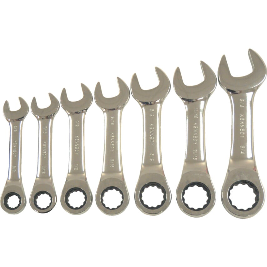 Imperial Combination Spanner Set, 3/8 - 3/4in., Set of 7