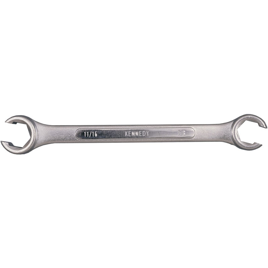 Imperial Flare Nut Spanner, Chrome Vanadium Steel, 1/4in. x 5/16in